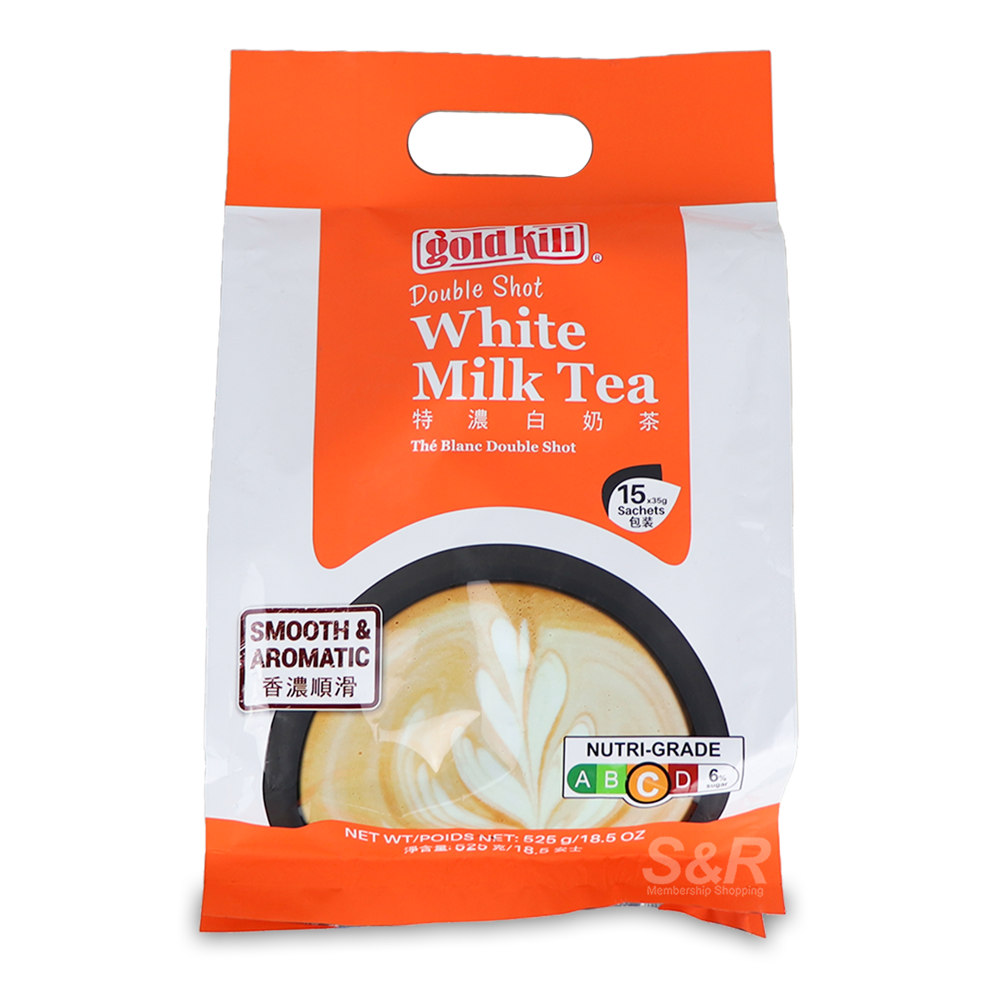 Gold Kili Double Shot White Milk Tea 15pcs x 35g Gold Kili Double Shot White Milk Tea 15pcs x 35g
